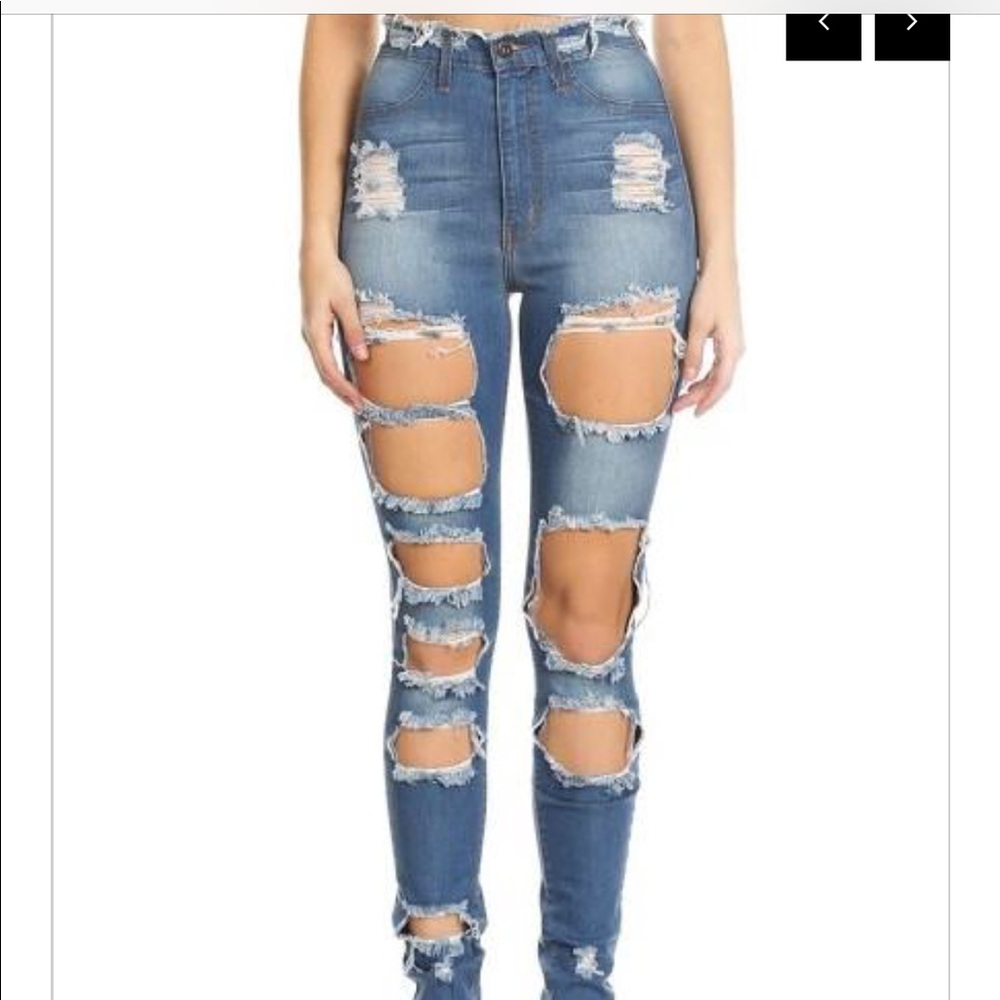 Monotiques Destroyed Jeans